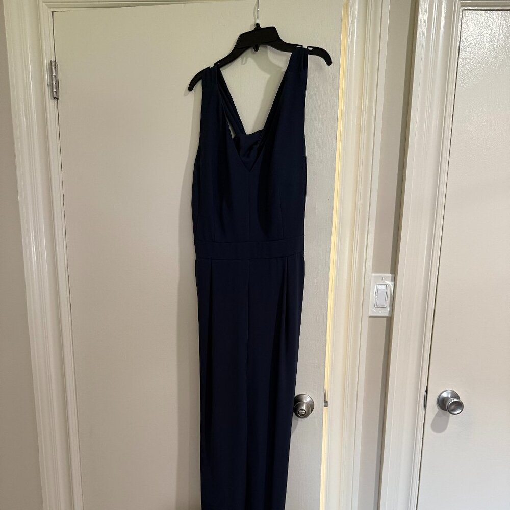 Eliza J Blue Jumpsuit